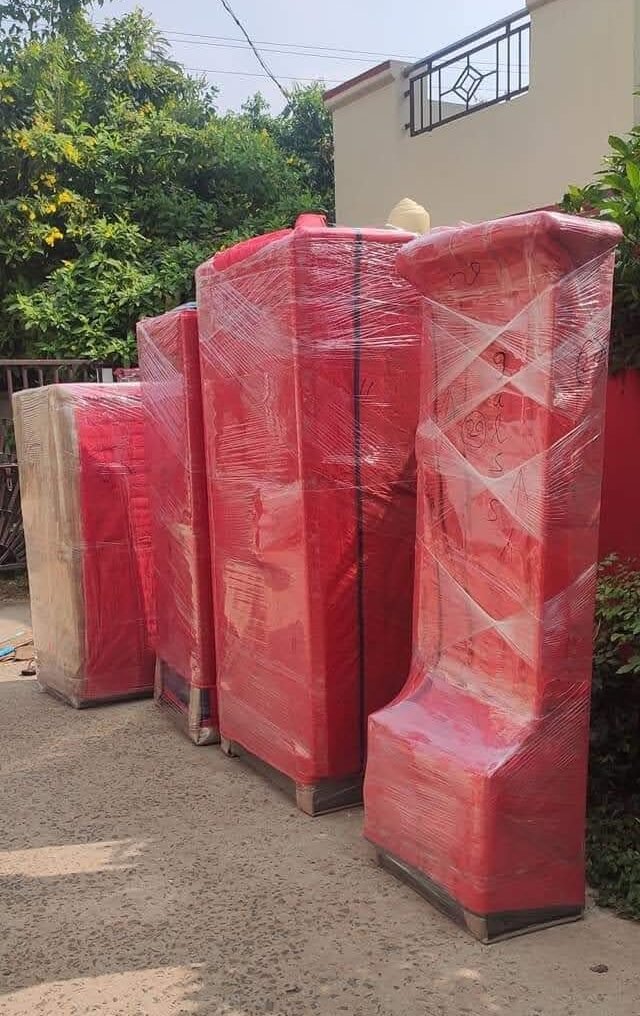 Household goods covered properly
